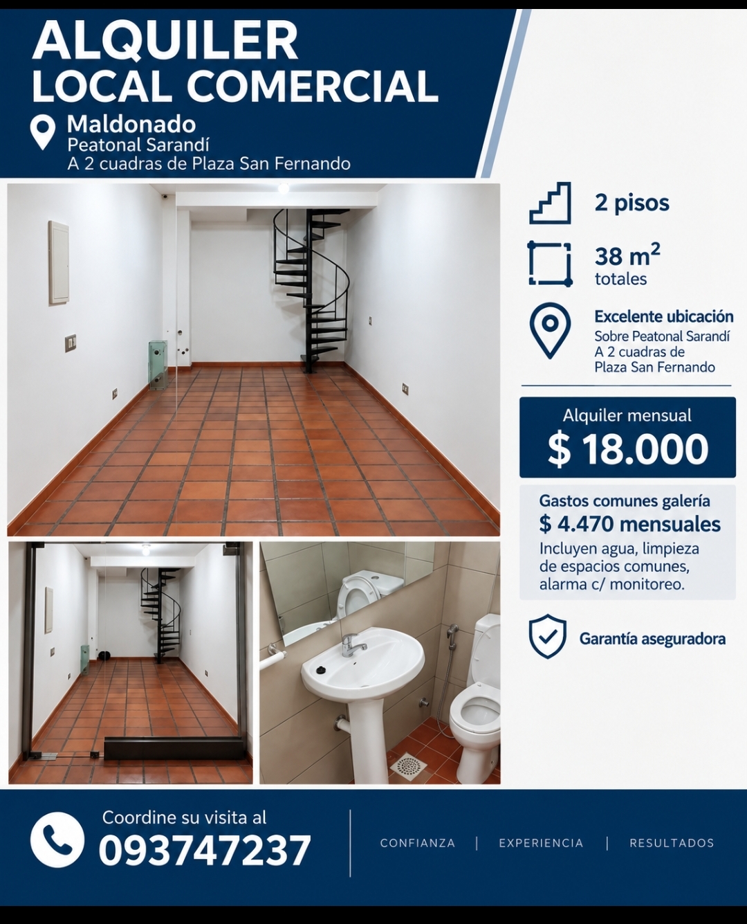 Alquiler Anual Local en Maldonado